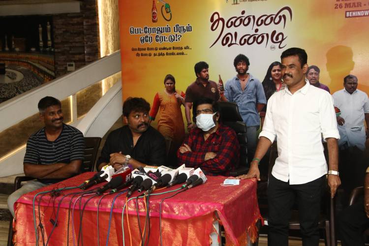 நானும்  OTT தளம் துவங்குவேன் " தண்ணி வண்டி " பட விழாவில்  இயக்குனரும், நடிகருமான T.ராஜேந்தர் பேச்சு