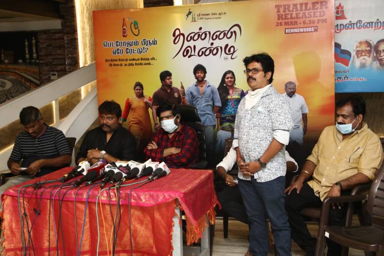 நானும்  OTT தளம் துவங்குவேன் " தண்ணி வண்டி " பட விழாவில்  இயக்குனரும், நடிகருமான T.ராஜேந்தர் பேச்சு