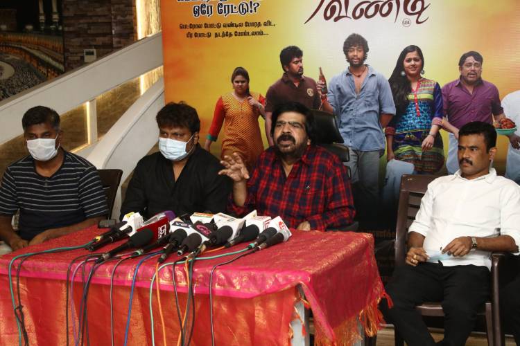 நானும்  OTT தளம் துவங்குவேன் " தண்ணி வண்டி " பட விழாவில்  இயக்குனரும், நடிகருமான T.ராஜேந்தர் பேச்சு