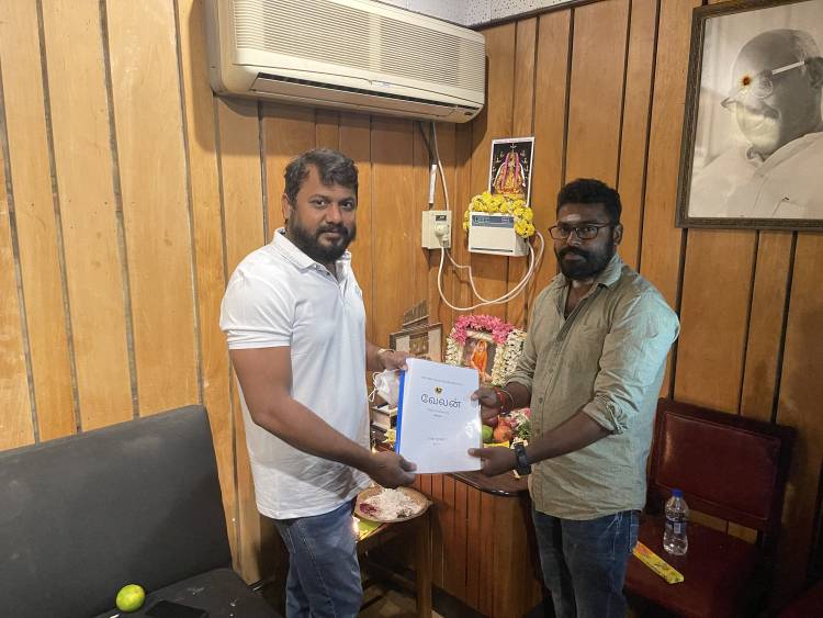 டப்பிங் பணிகளை துவக்கிய “வேலன்” படக்குழு !