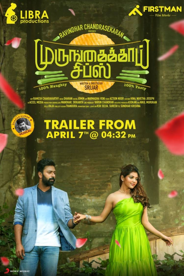 -@LIBRAProduc #MurungakkaiChips official Trailer releasing tom 7th April Tuesday 4:32PM