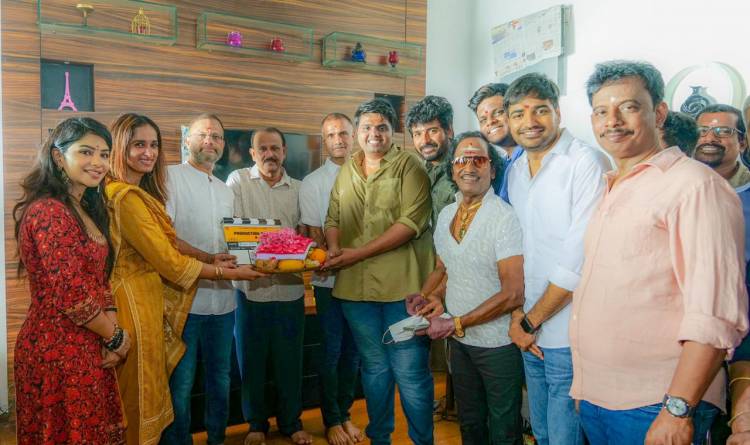 Ags_production #21  Shoot Started today agscinemas KalpathiAghoram KalpathiGanesh