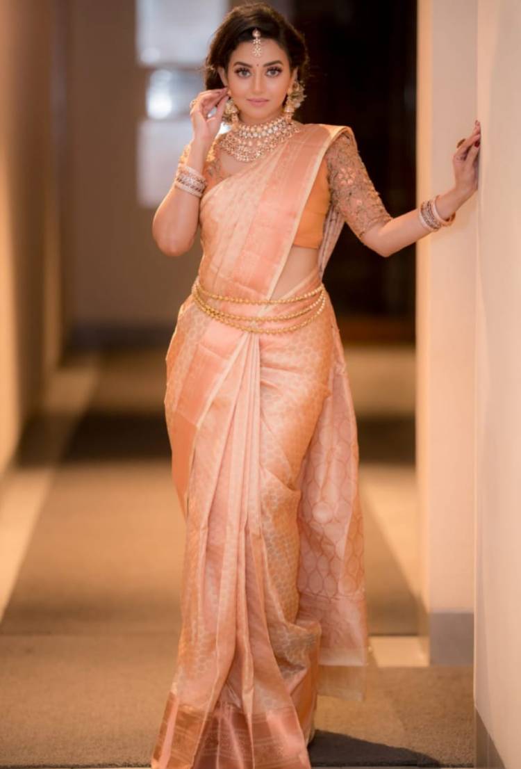 Engaging Looks Of Birthday Queen @Vidya_actress in Amazing Traditional Outfit.