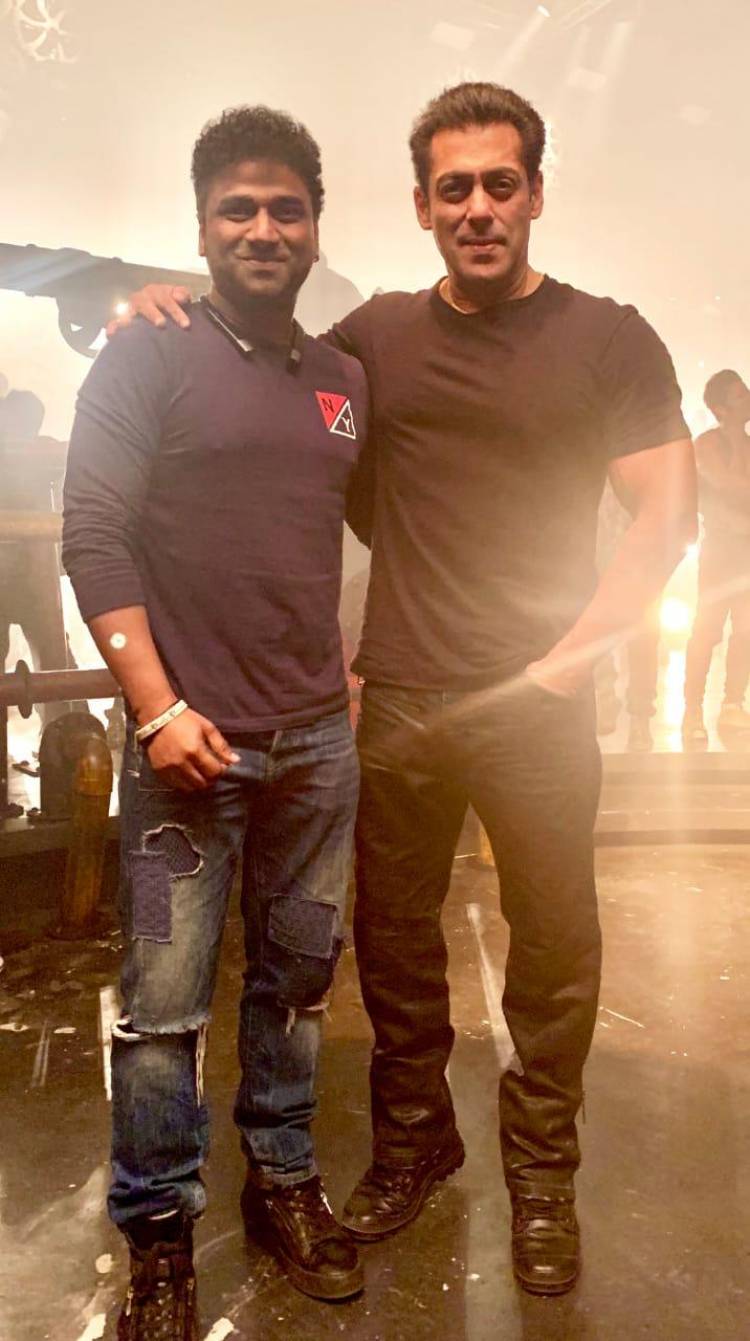 Rockstar @ThisIsDSP is all set to create Sensation with Seeti Maar' song in @BeingSalmanKhan's #Radhe From Tomrw