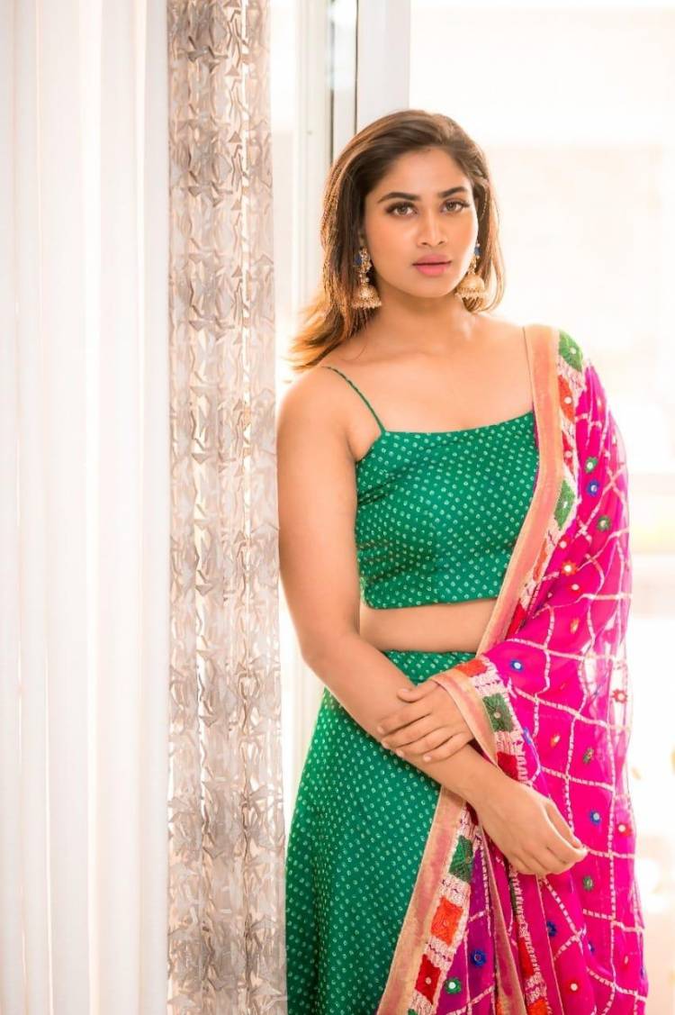 New stills of  The Young Charming and Sparkling Star @shivaninarayana  
