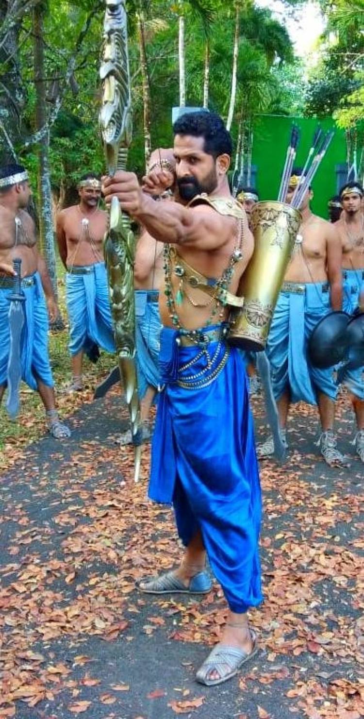 .@johnkokken1  is playing as #indrajith (Ravana's son) in the #ramyug web series. 