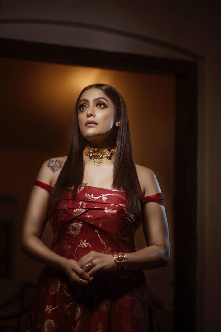 Check out the scintillating stills of  Actress #AbhiramiVenkatachalam