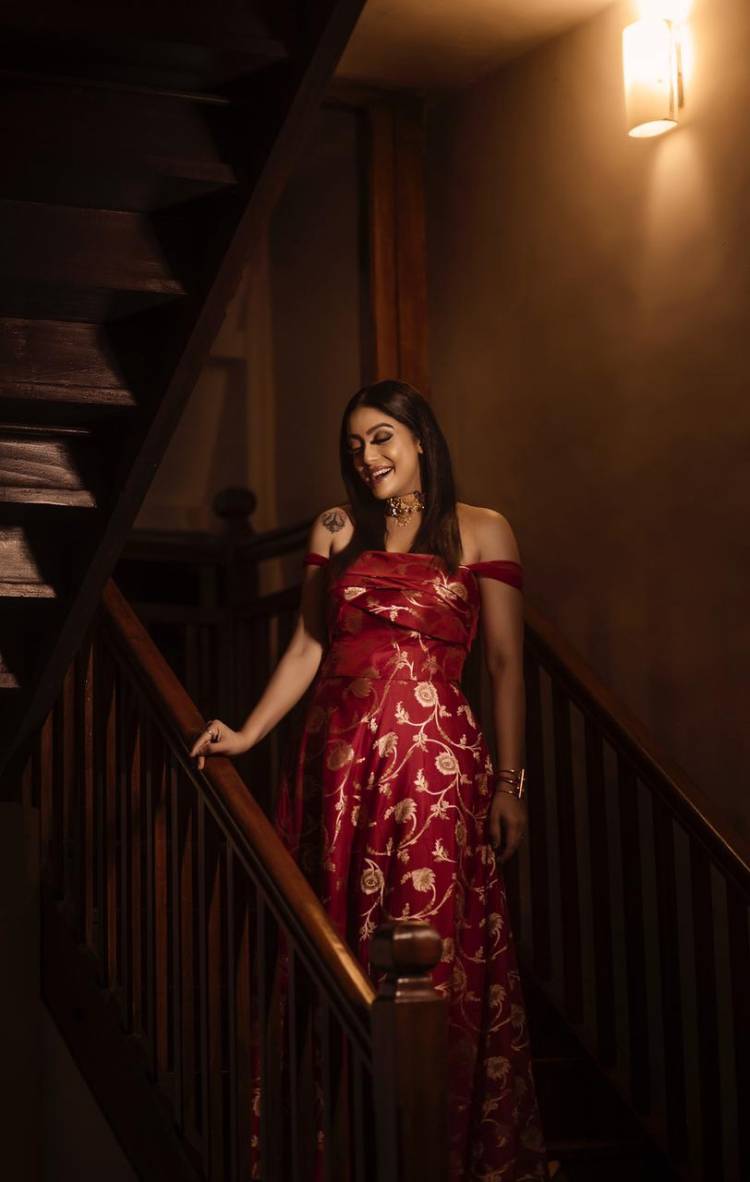 Check out the scintillating stills of  Actress #AbhiramiVenkatachalam