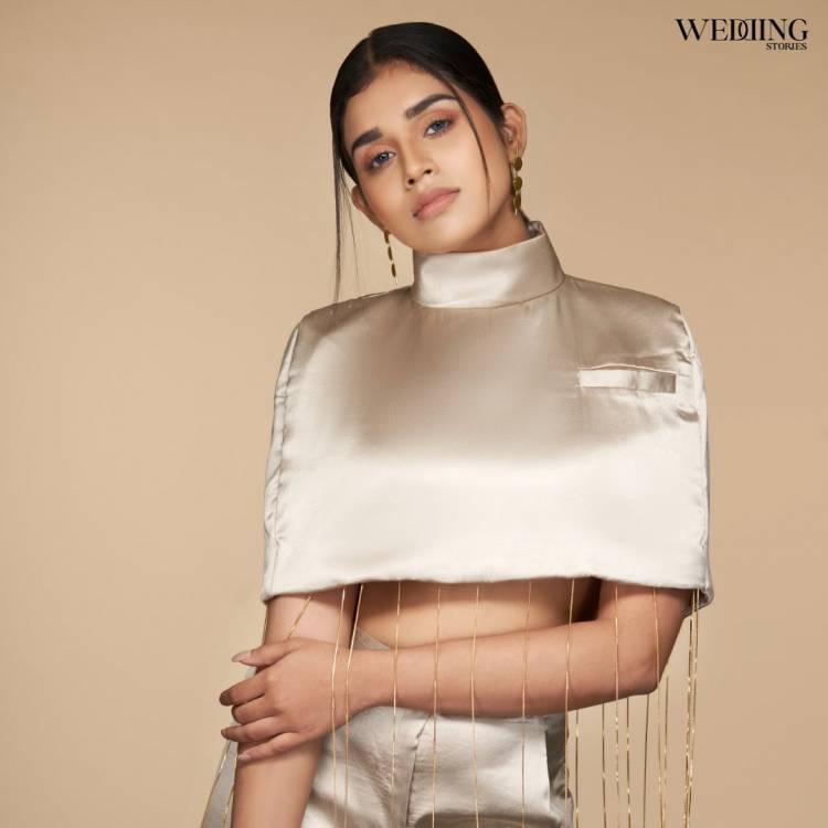 Actress #meenakshigovindarajan looks effortlessly stylish in her latest photoshoot stills.