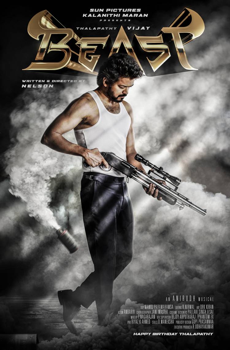 Thalapathy Vijay's BEAST First Look