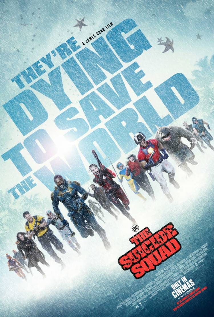 James Gunn’s #TheSuicideSquad, coming soon to cinemas in English