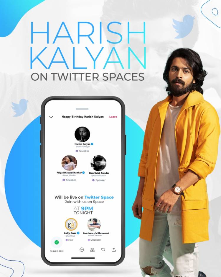 @iamharishkalyan on Twitter space join with us also we have team #OhManapenne