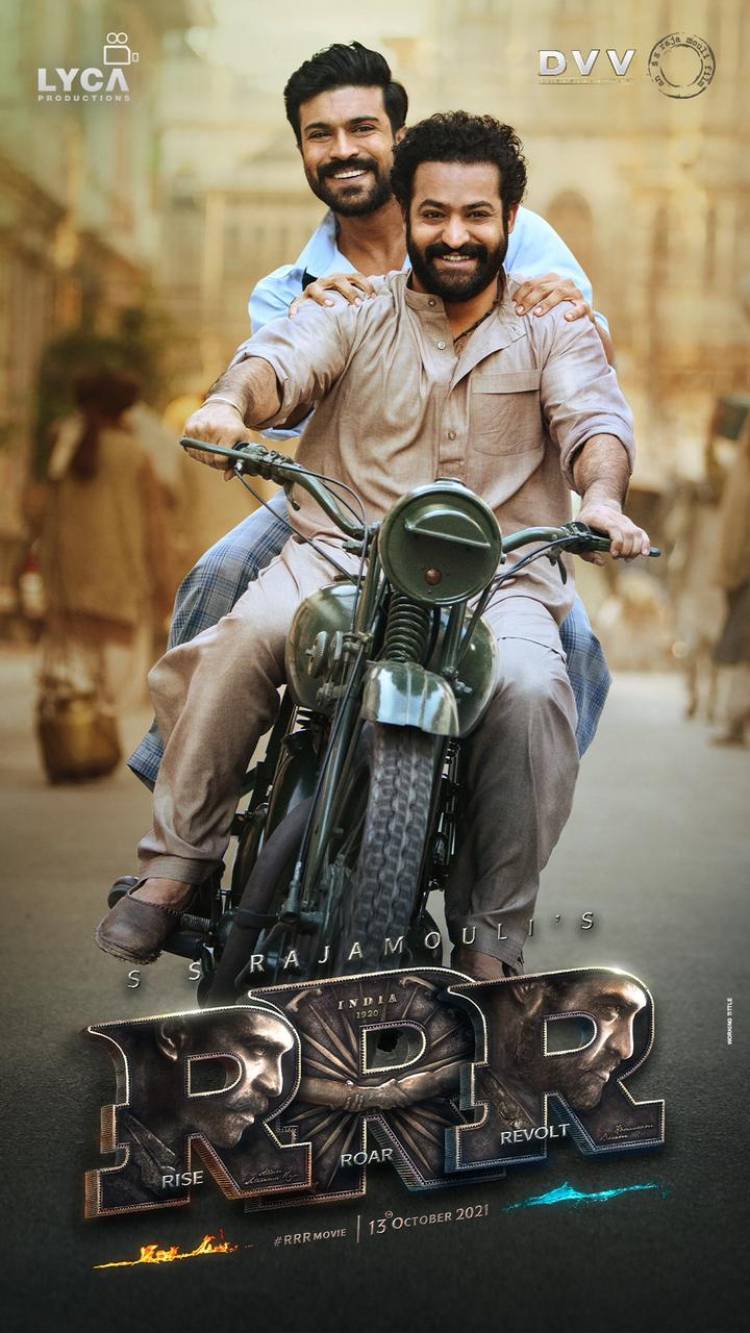 Moving at a rapid pace  Except for two songs, @RRRMovie team is done with the shoot.