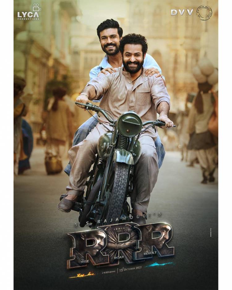 Moving at a rapid pace  Except for two songs, @RRRMovie team is done with the shoot.