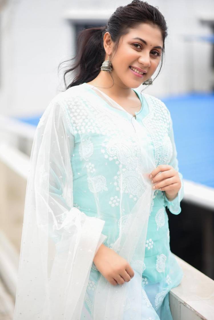 Actress #MeghaliMeenakshi looks elegant in these pictures.