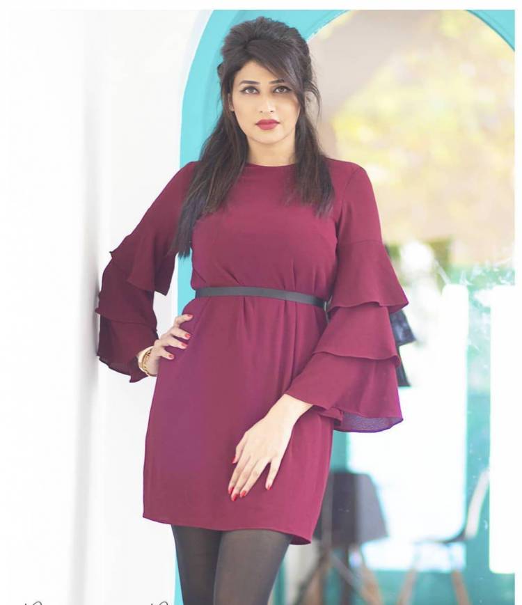 Here's Some Alluring Clicks From Actress #AnjenaKirti's Latest Photoshoot