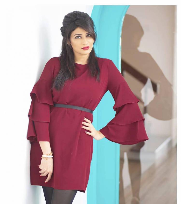 Here's Some Alluring Clicks From Actress #AnjenaKirti's Latest Photoshoot