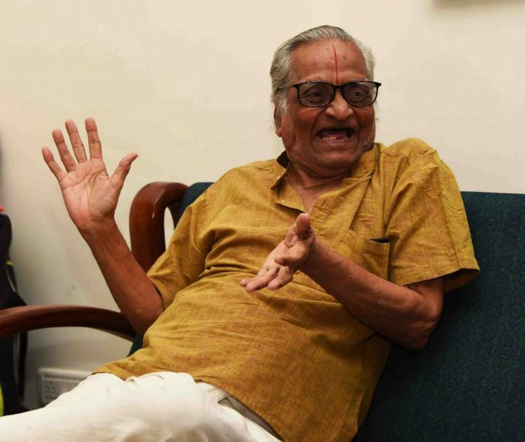 90வது பிறந்த நாளை கொண்டாடிய நகைச்சுவை சக்கரவர்த்தி சித்ராலயா கோபு