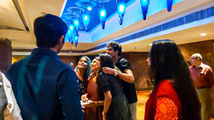 Snippets from Actress Mumtaz's Private Birthday Bash!  “The family is one of nature’s masterpieces.” 