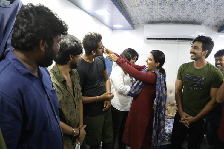 Talented actress @aishu_dil has completed her portions in @TheVishnuVishal's #Mohandas.