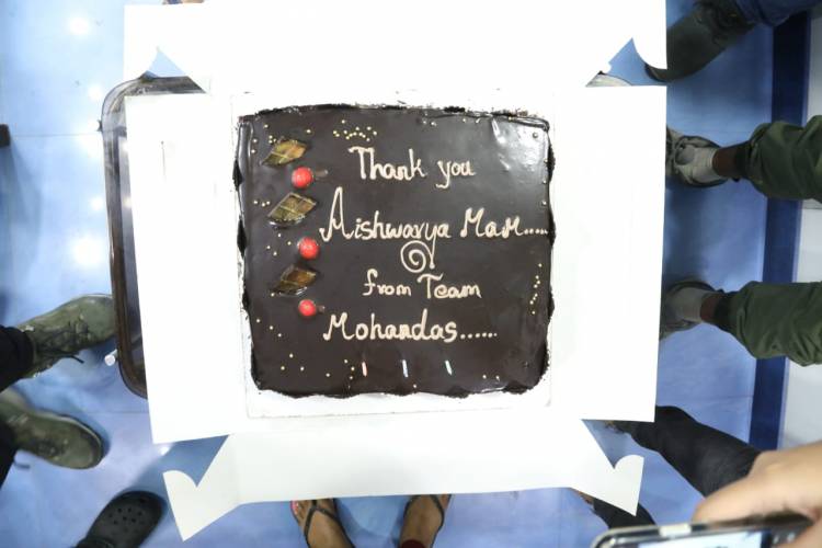 Talented actress @aishu_dil has completed her portions in @TheVishnuVishal's #Mohandas.