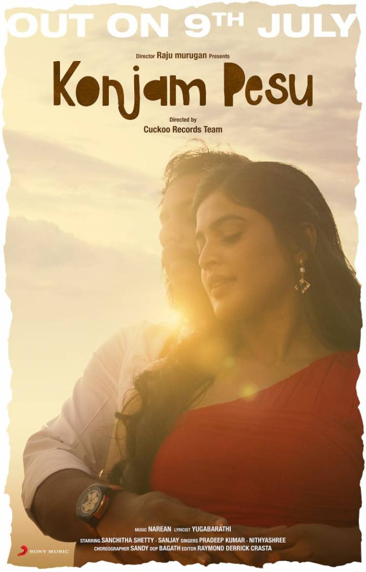 The breezy #KonjamPesu arriving on Friday! Get ready to enjoy this romantic number! 