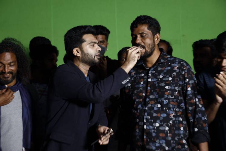 Finally, its a wrap!    @SilambarasanTR_  @vp_offl @sureshkamatchi 