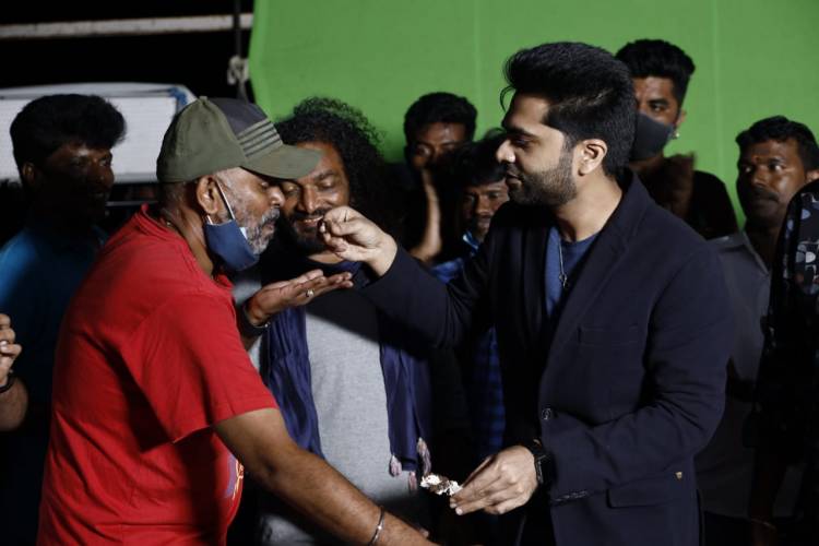 Finally, its a wrap!    @SilambarasanTR_  @vp_offl @sureshkamatchi 