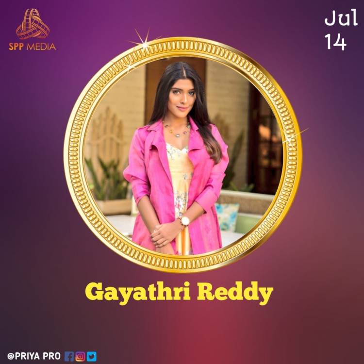 Wishing a Very Happy Birthday to the Beautiful and Talented Actress #GayathriReddy