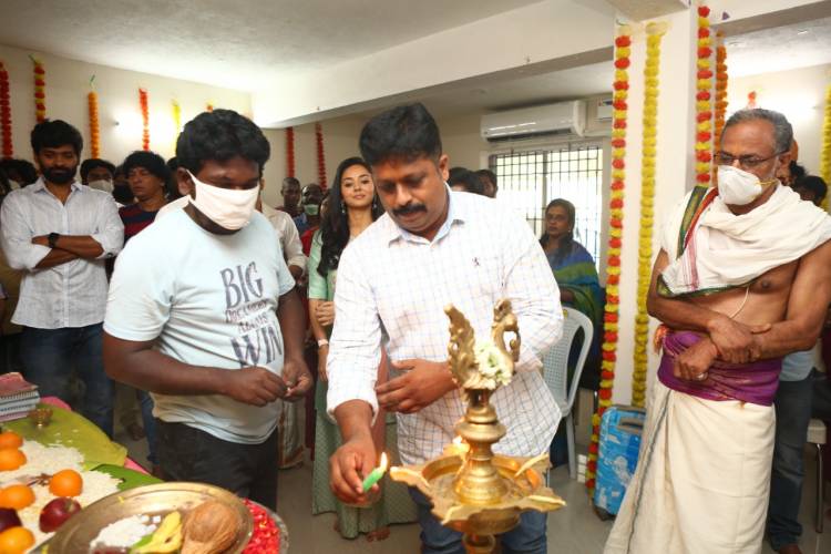 பிரனிஷ்  இன்டர்நேஷனல் தயாரிப்பு நிறுவனத்தின் 4வது தயாரிப்பாக உருவாகி வரும் படத்தின் பூஜை இன்று நடந்தது!