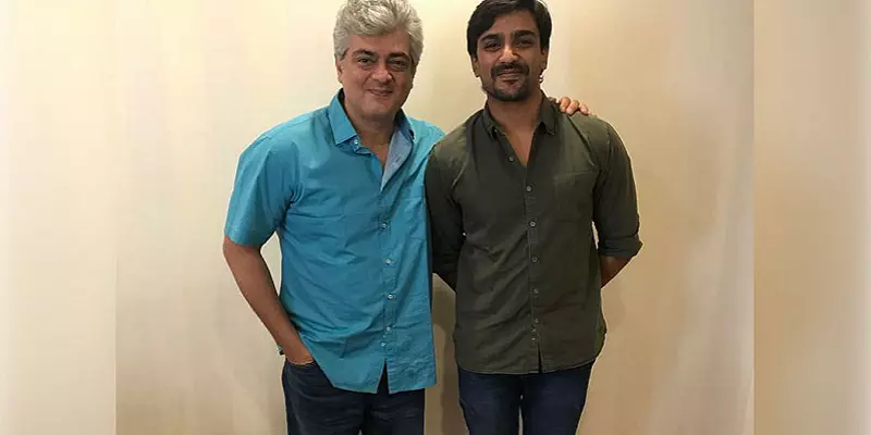 அஜித்தின் வலிமை படக்குழுவினர் இறுதிகட்டப் படப்பிடிப்புக்காக விரைவில் வெளிநாடு செல்ல திட்டம்.