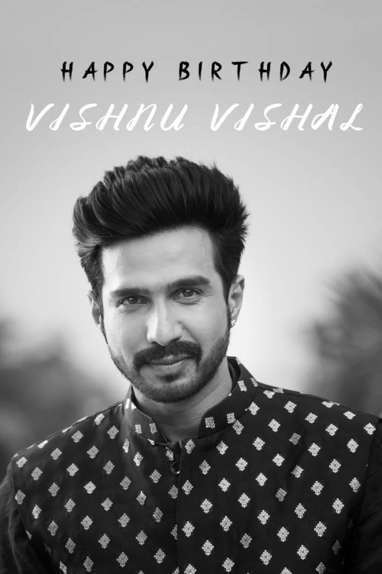Wishing @TheVishnuVishal a very Happy Birthday. 