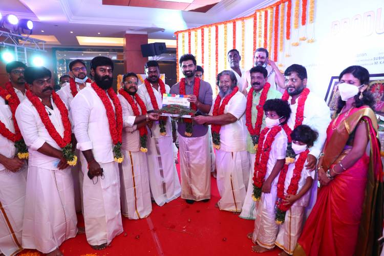  " Lyca productions Subaskaran presents Atharvaa Murali starrer a Sarkurnam directorial family entertainer launched"