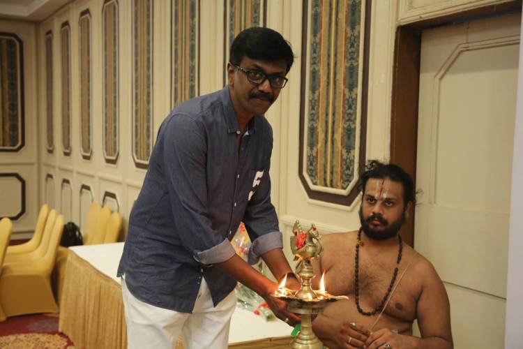 Mirchi Shiva-Priya Anand starrer Director Kannan’s remake of the classic comedy “Kasethan Kadavulada” shooting commenced with ritual ceremony