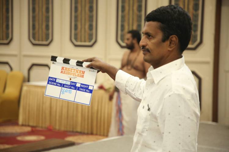 Mirchi Shiva-Priya Anand starrer Director Kannan’s remake of the classic comedy “Kasethan Kadavulada” shooting commenced with ritual ceremony