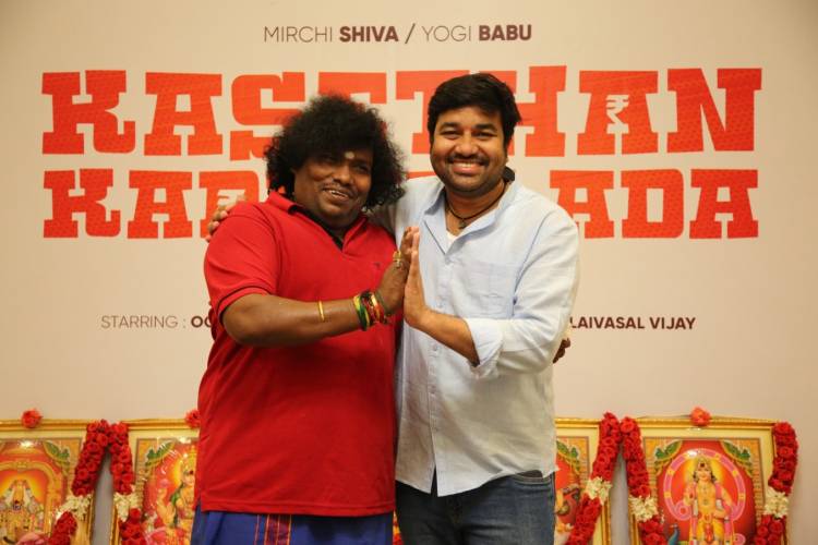 Mirchi Shiva-Priya Anand starrer Director Kannan’s remake of the classic comedy “Kasethan Kadavulada” shooting commenced with ritual ceremony