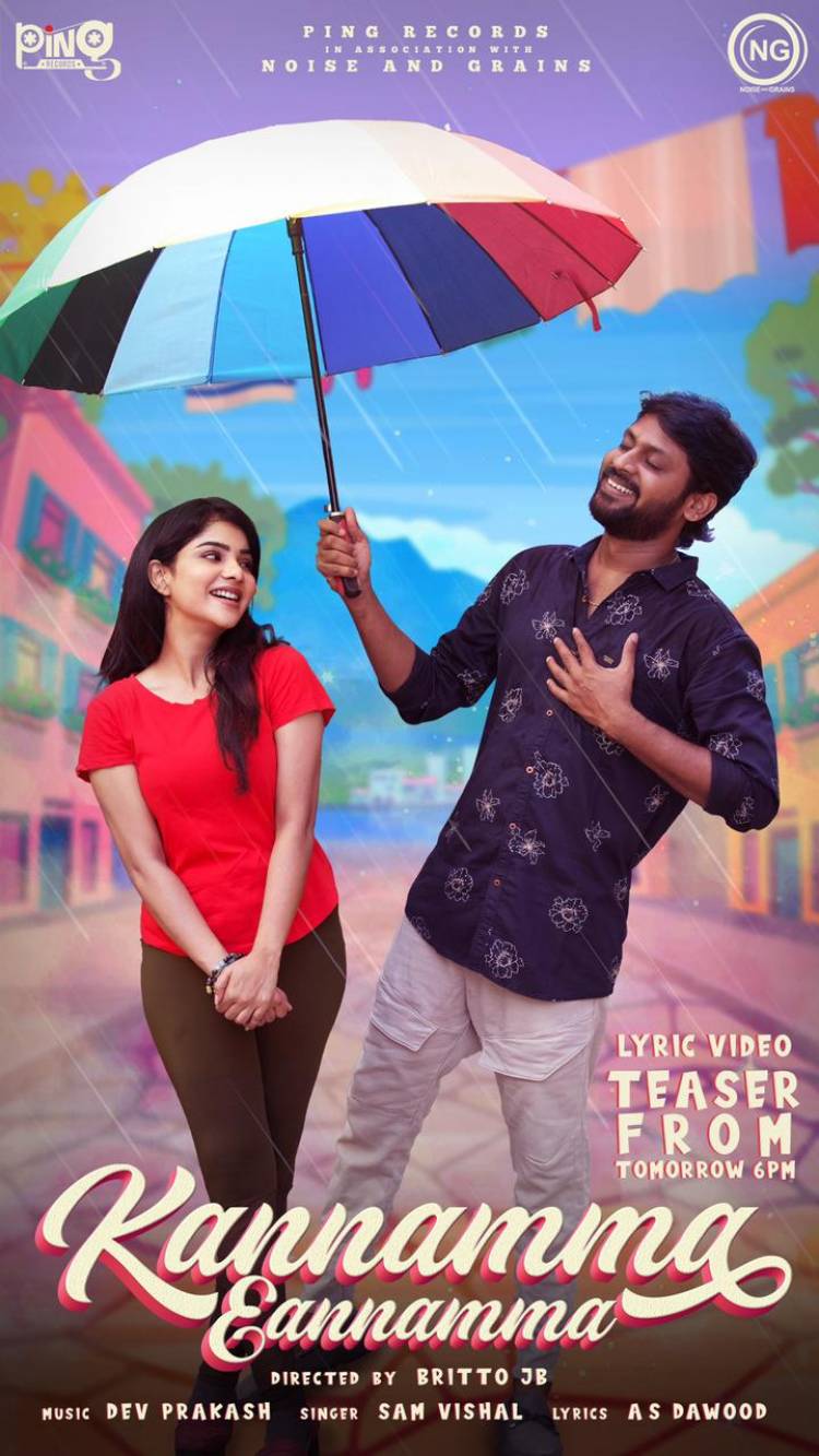 Here's the first look of single #KannammaEannamma