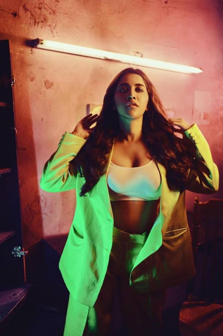 Nabha Natesh is the hottest neon sign of the season! #NabhaNatesh