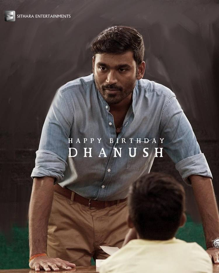 Sithara Entertainments wishes the supremely talented & the very finest actor @dhanushkraja garu, a very Happy Birthday! 