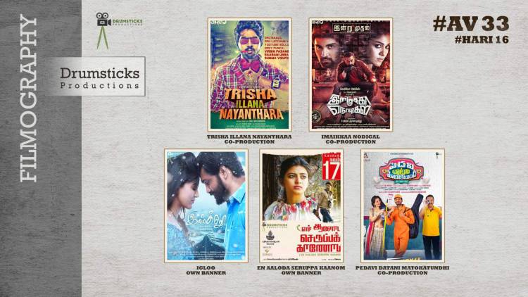 நடிகர் அருண் விஜய் - இயக்குநர் ஹரி கூட்டணியில்  “AV33” படத்தின் படப்பிடிப்பு ஆரம்பமானது.