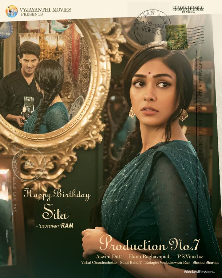 Proud to Introduce @mrunal0801 as Sita