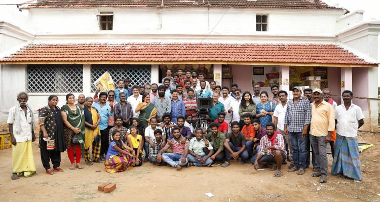 Sri Vaari Film P Ranganathan presents Gautham Karthik-Cheran starrer Nanda Periyasamy directorial “Anandham Vilayadum Veedu” shooting wraps up