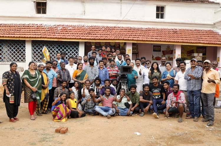 Sri Vaari Film P Ranganathan presents Gautham Karthik-Cheran starrer Nanda Periyasamy directorial “Anandham Vilayadum Veedu” shooting wraps up
