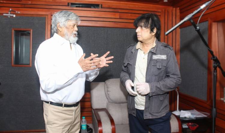 Navarasa Nayagan #Karthik starts dubbing for #Andhagan