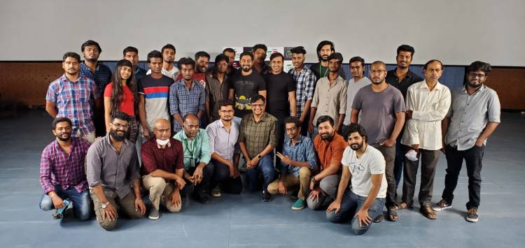 எல் வி பிரசாத் ஃபிலிம் & டிவி அகாடமியின் மாணவர்களுக்கு நடிப்பு பயிற்சி எடுத்த நடிகர் ஆரி அர்ஜூனன் .. 