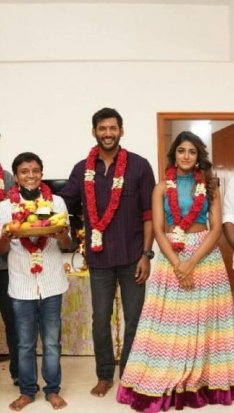 இறுதி கட்ட படப்பிடிப்பில் விஷால்#31 ! 