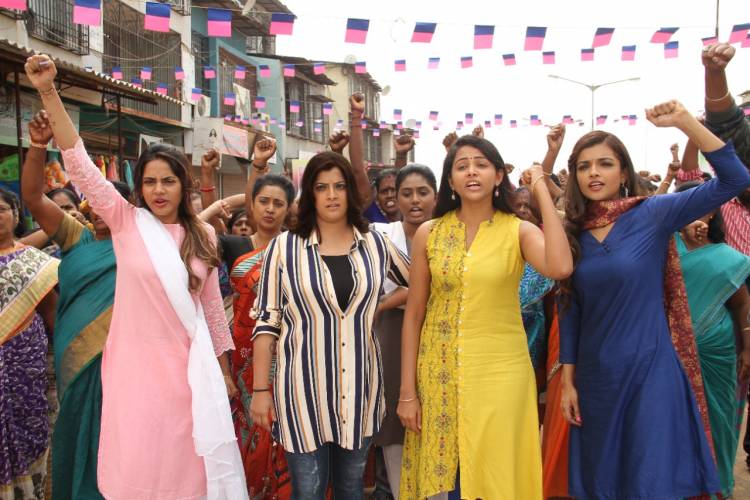 மக்கள் பிரச்சினைக்காக களத்தில் இறங்கும் 4 கதாநாயகிகள்