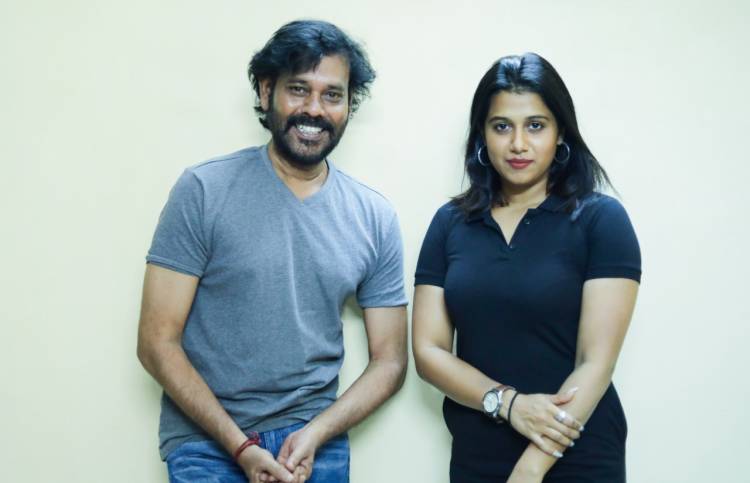 நடிகர் நட்டியுடன்  இணைந்த  ஷில்பா மஞ்சுநாத்..!