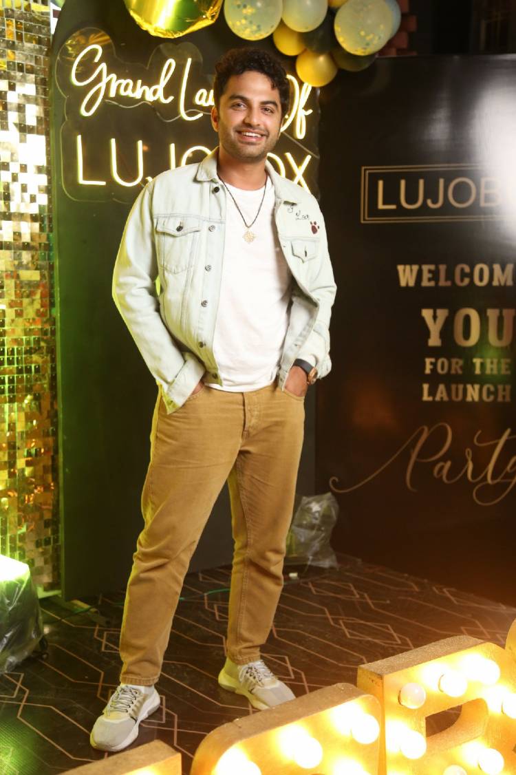 Tollywood Actors Sizzles at LUJOBOX kiosks Launch Party