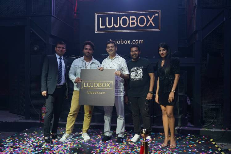 Tollywood Actors Sizzles at LUJOBOX kiosks Launch Party
